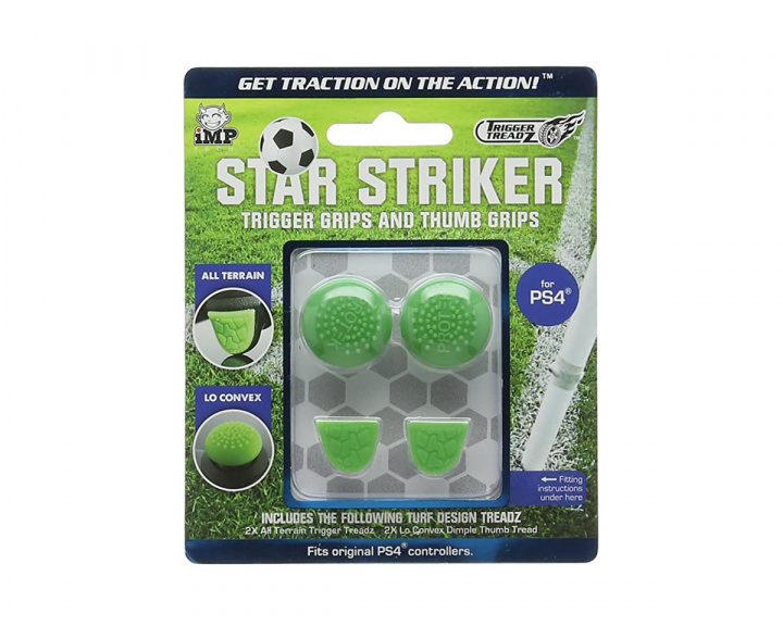 Trigger Treadz PS4 Star Striker Trigger & Thumb Grips - Grips PS4 ohjain