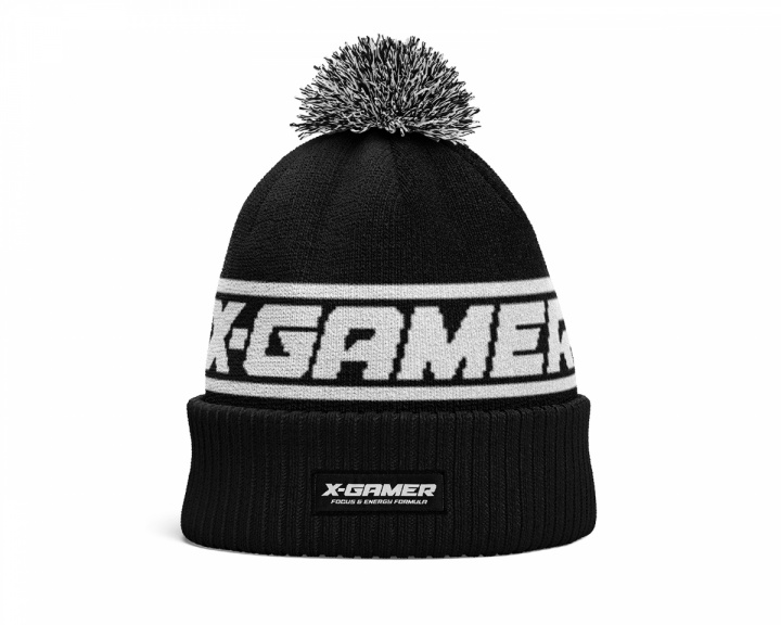 X-Gamer Beanie - Pipo - Musta