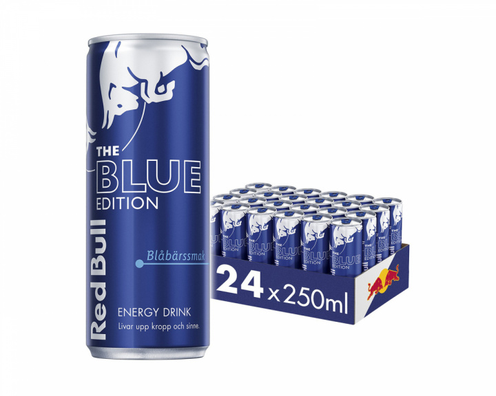Red Bull 24x Energiajuoma, 250 ml, Blue Edition