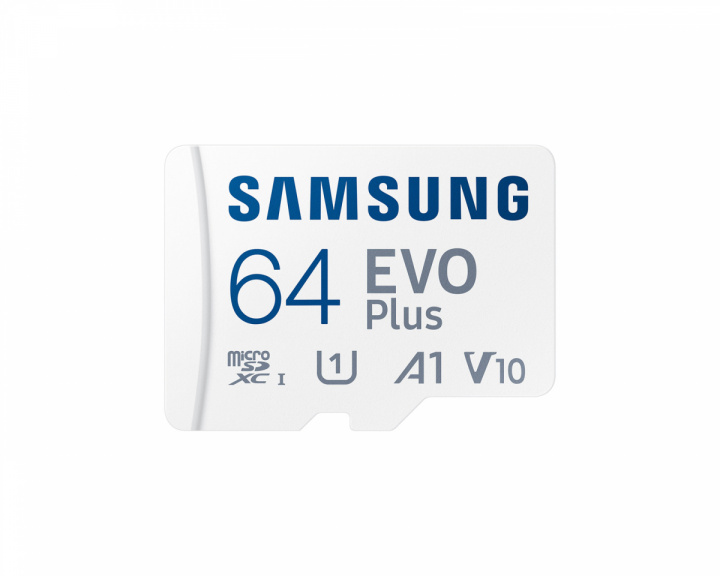 Samsung EVO Plus microSDXC 64GB & SD adapter - Muistikortti