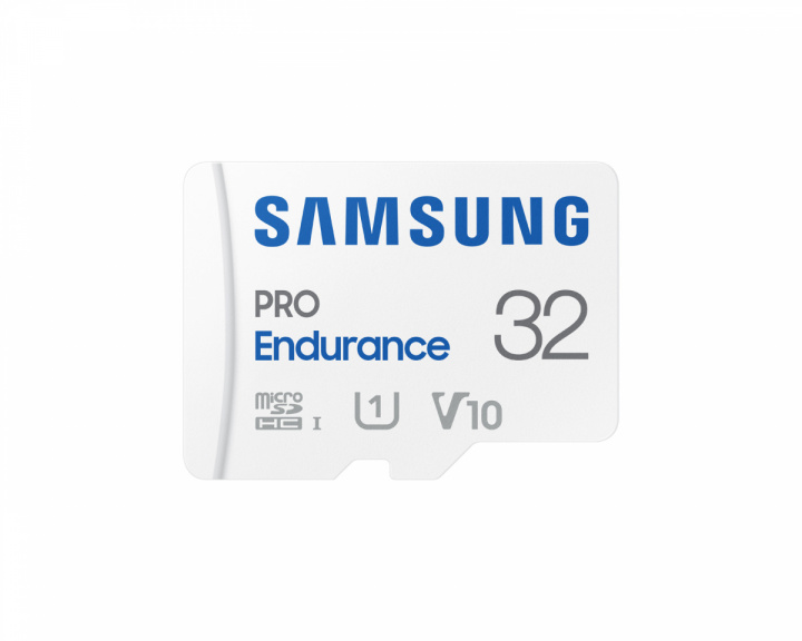 Samsung PRO Endurance microSDHC 32GB & SD Adapter - Muistikortti