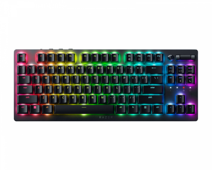 Razer Deathstalker V2 Pro TKL Low Profile Langaton Pelinäppäimistö [Optical Red] - Musta