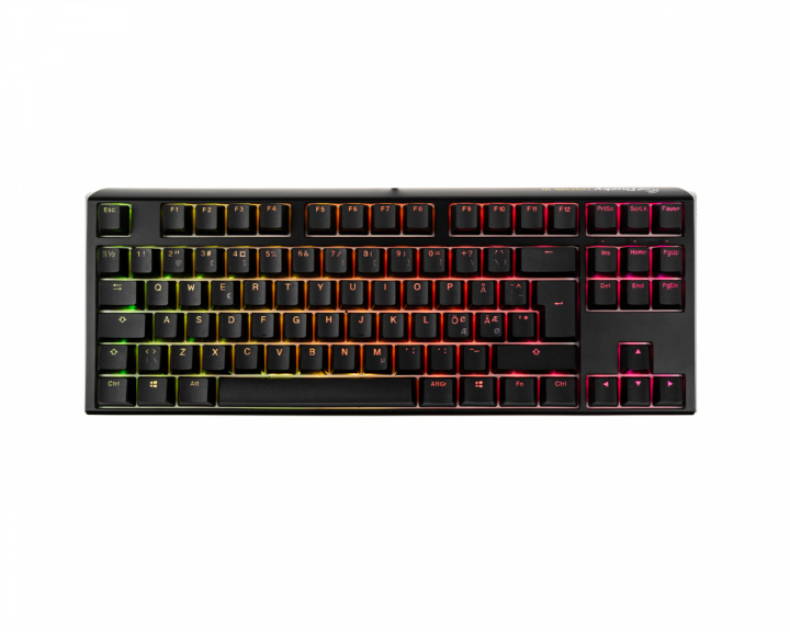 Ducky ONE 3 TKL Classic Black RGB Hotswap Pelinäppäimistö [MX Red]