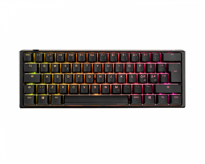 Ducky ONE 3 Mini Classic Black RGB Hotswap Pelinäppäimistö [MX Brown]