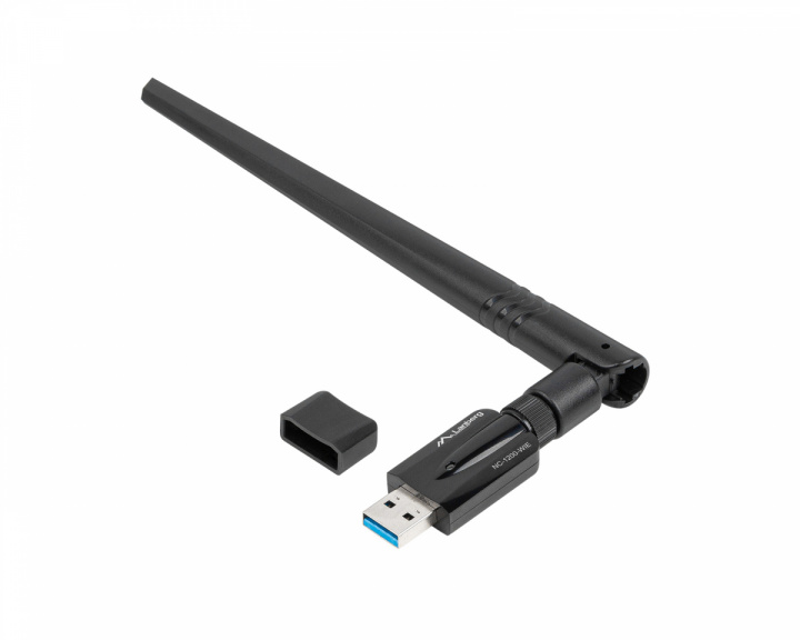 Lanberg USB Wifi Adapter - AC1200 Dual Band - Verkkoadapteri