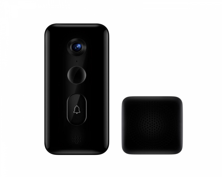 Xiaomi Smart Doorbell 3 WiFi - Langaton ovikello kameralla - Musta