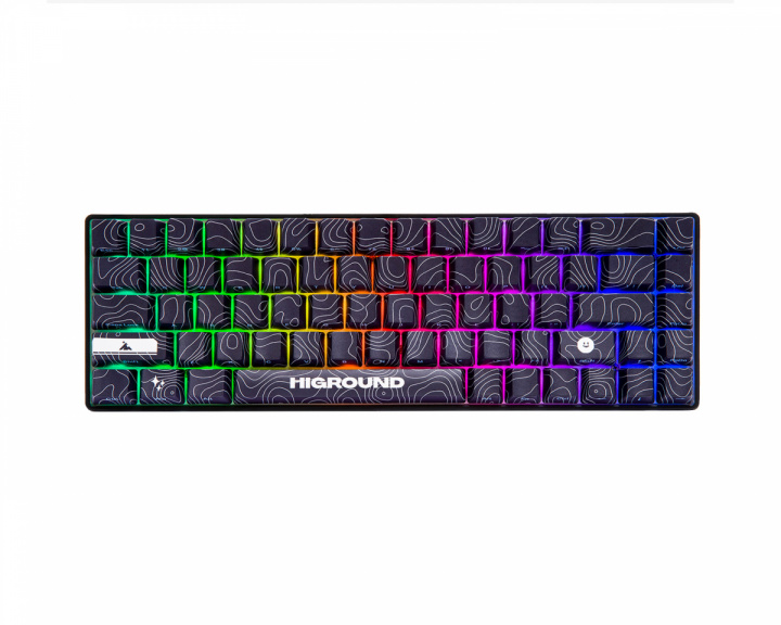 Higround BLACKICE Base 65 Hotswap Gaming Näppäimistö - ANSI [White Flame]