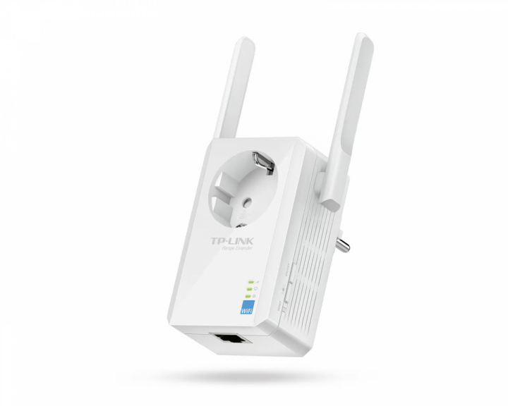 TP-Link TL-WA860RE Wi-Fi Range Extender with AC Passthrough, 300Mbps Wi-Fi-alueen laajennin