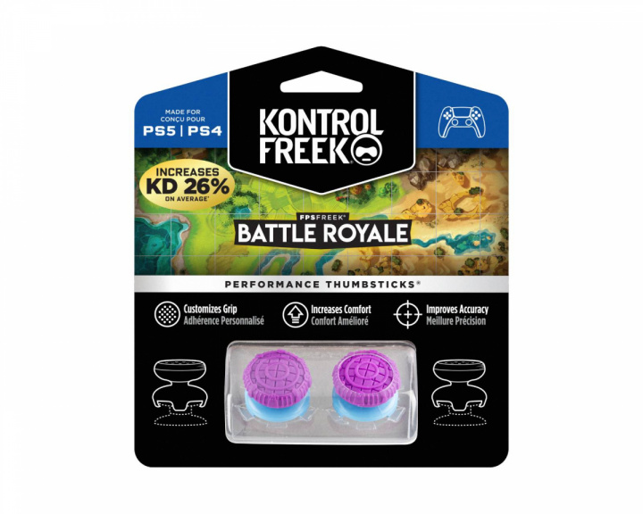 KontrolFreek FPS Freek Battle Royale Purple - (PS5/PS4)