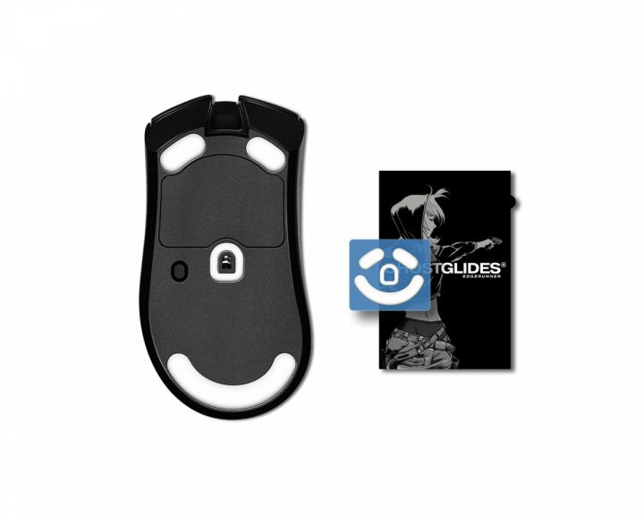 GHOSTGLIDES Edgerunner Mouse Skates varten Razer DeathAdder V3 Pro