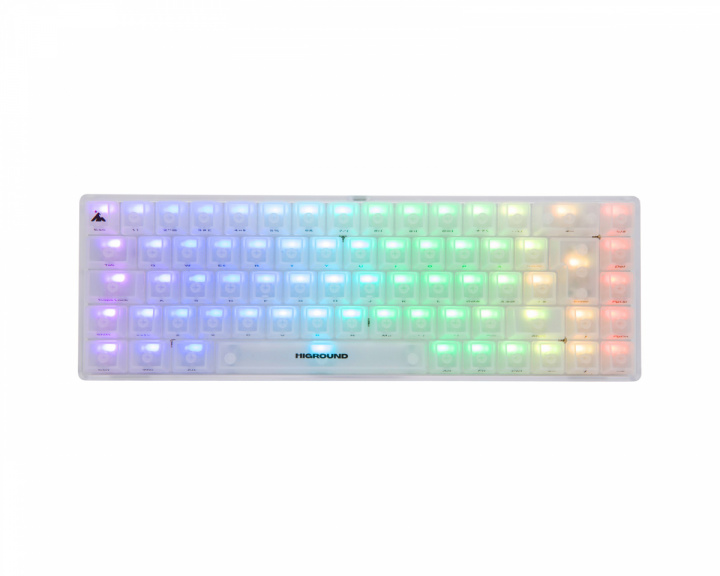 Higround OPAL Base 65 Hotswap Pelinäppäimistö - ISO Saksalainen [White Flame]