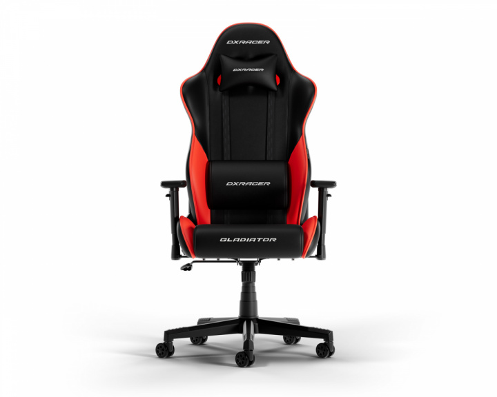 DXRacer GLADIATOR L Musta & Punainen PVC Nahka