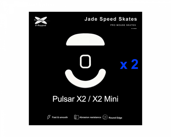 X-raypad Jade Mouse Skates Pulsar X2/X2 Mini/X2V2/X2H - Hiiren Tassut 