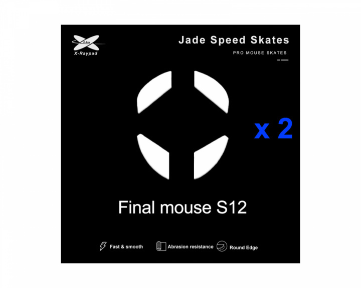 X-raypad Jade Mouse Skates Finalmouse Ultralight 2 / Starlight 12 Small - Hiiren Tassut