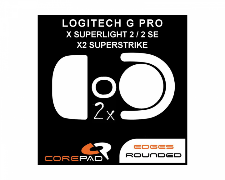 Corepad Skatez PRO Logitech G PRO X SUPERLIGHT 2 / 2 SE & X2 SUPERSTRIKE