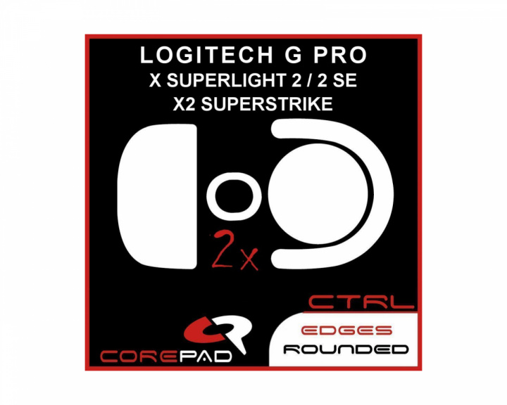 Corepad Skatez CTRL Logitech G PRO X SUPERLIGHT 2 / 2 SE & X2 SUPERSTRIKE