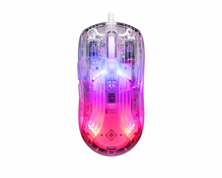 Deltaco Gaming DM330 Läpinäkyvä RGB-Pelihiiri