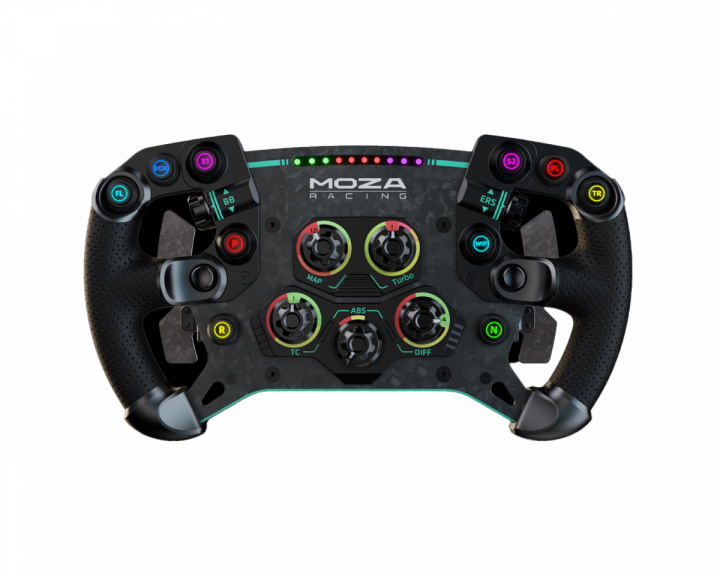 Moza Racing GS V2P Microfiber Leather GT Steering Wheel - 30cm Racing-ohjauspyörä