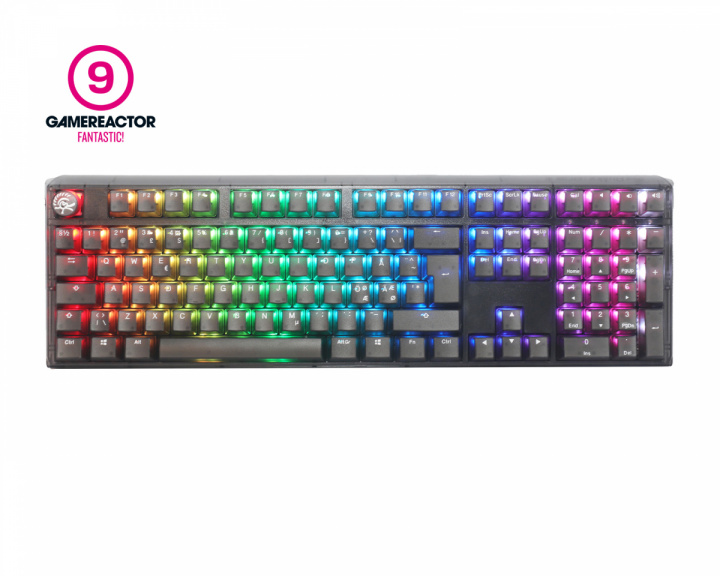 Ducky ONE 3 Aura Black RGB Hotswap Näppäimistö [MX Red]