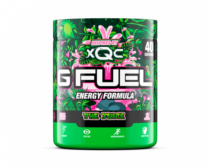 G FUEL The Juice XQC - 40 Annos