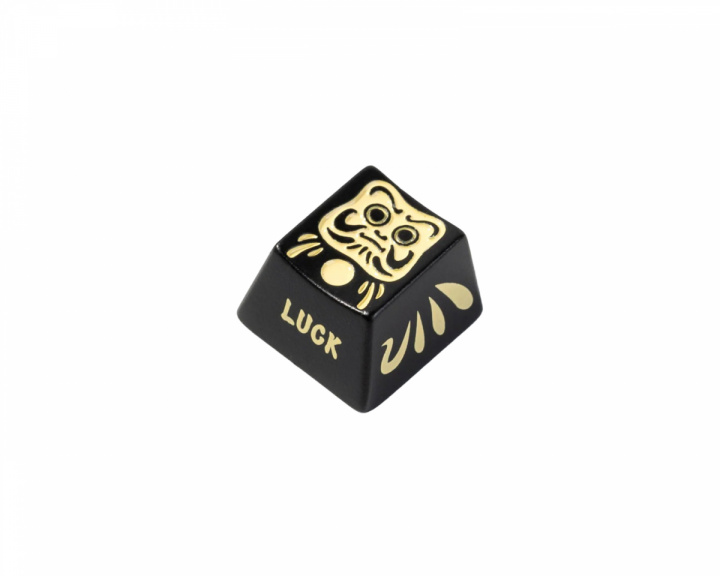 Keychron Dharma Zinc Alloy Artisan Keycap - Musta