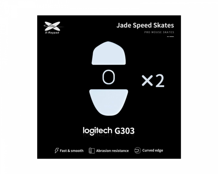 X-raypad Jade Mouse Skates Logitech G303