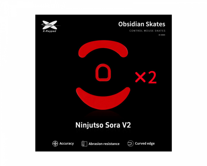 X-raypad Obsidian Mouse Skates Ninjutso Sora V2