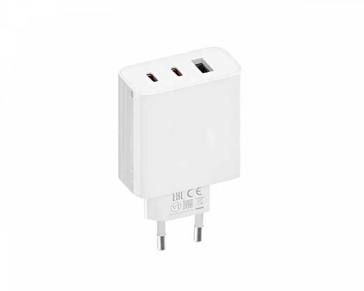 Xiaomi 67W GaN Charger 2C1A (2xUSB-A + USB-C) - Valkoinen