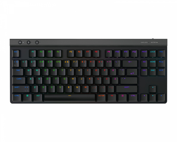 Logitech G515 TKL Lightspeed Langaton Pelinäppäimistö [Tactile] - Musta