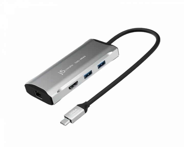 j5create USB4 Travel 4K60 Elite Telakointiasema