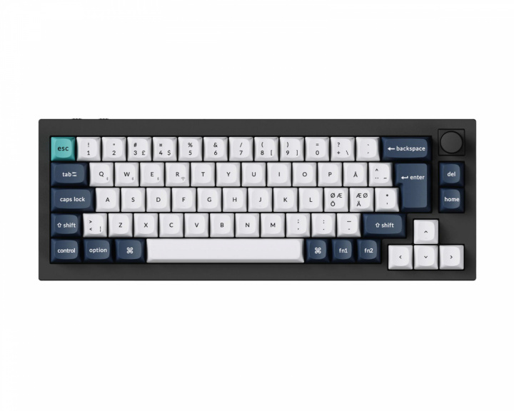 Keychron Q2 Max QMK 65% Langaton Mekaaninen Näppäimistö [Gateron Jupiter Brown] - ISO
