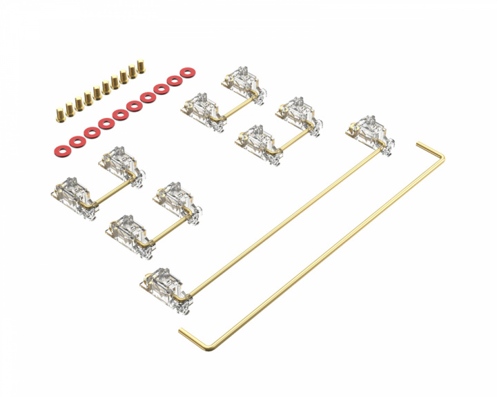 Durock Stabilizers V3 Screw Ins - Clear