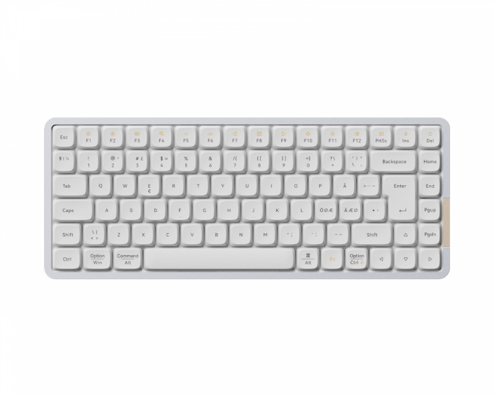 Lofree Flow84 75% Low-Profile RGB Mekaaninen Näppäimistö [Kailh Ghost] - Valkoinen