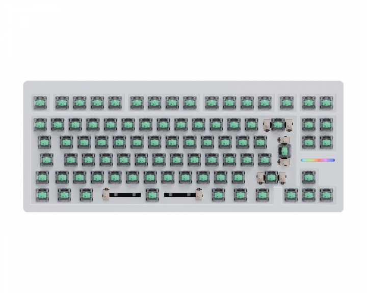 Wooting 80HE 80% Pelinäppäimistö Zinc Alloy Valkoinen - ISO