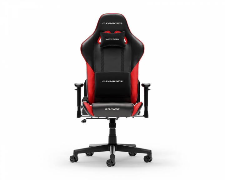 DXRacer PRINCE L Musta & Punainen PVC Nahka