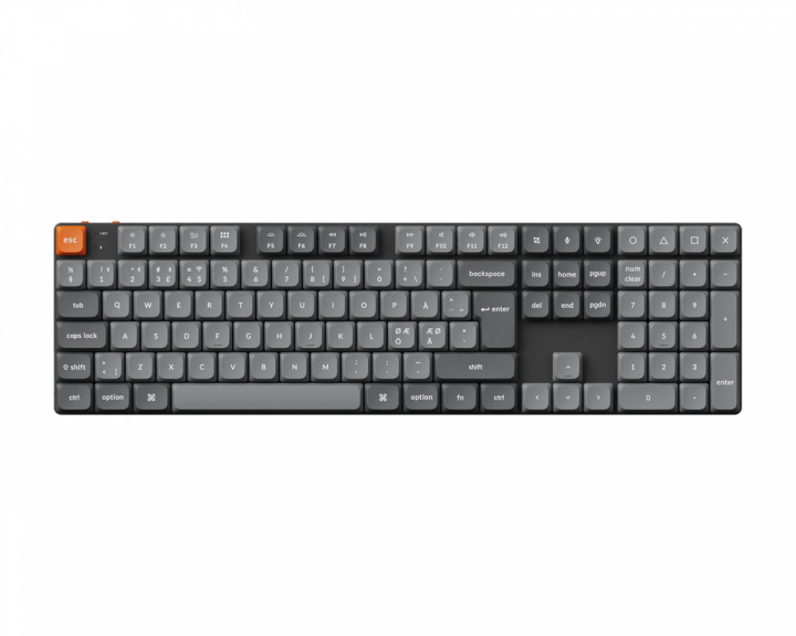 Keychron K5 Max Low Profile Hotswap Langaton Näppäimistö [Gateron Red] - ISO