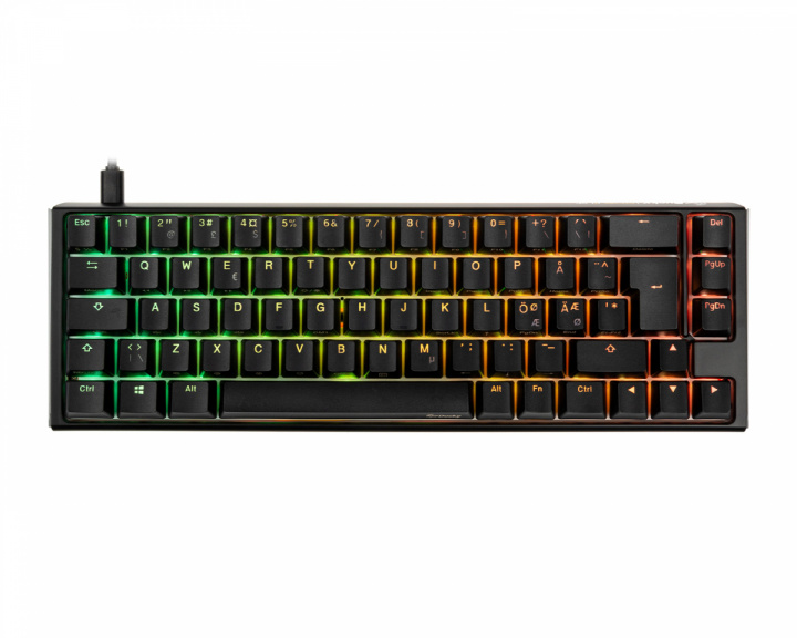 Ducky ONE 3 SF Classic RGB Näppäimistö [Baby Kangaroo] - Musta/Valkoinen