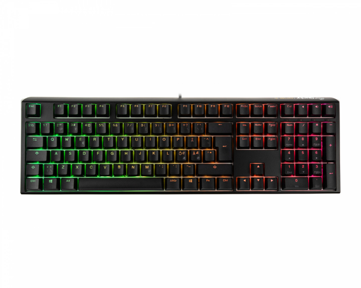 Ducky ONE 3 Classic RGB Näppäimistö [Baby Kangaroo] - Musta/Valkoinen