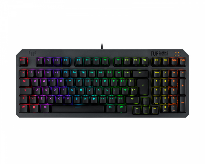 Asus TUF Gaming K3 Gen II RGB-Näppäimistö - Musta