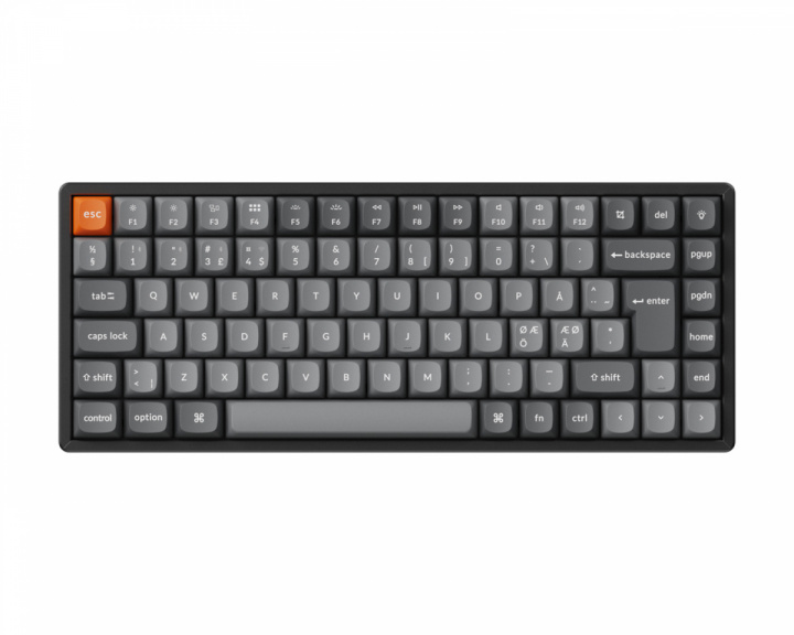 Keychron K2 MAX Langaton Pelinäppäimistö Hot-Swap [Super Red]