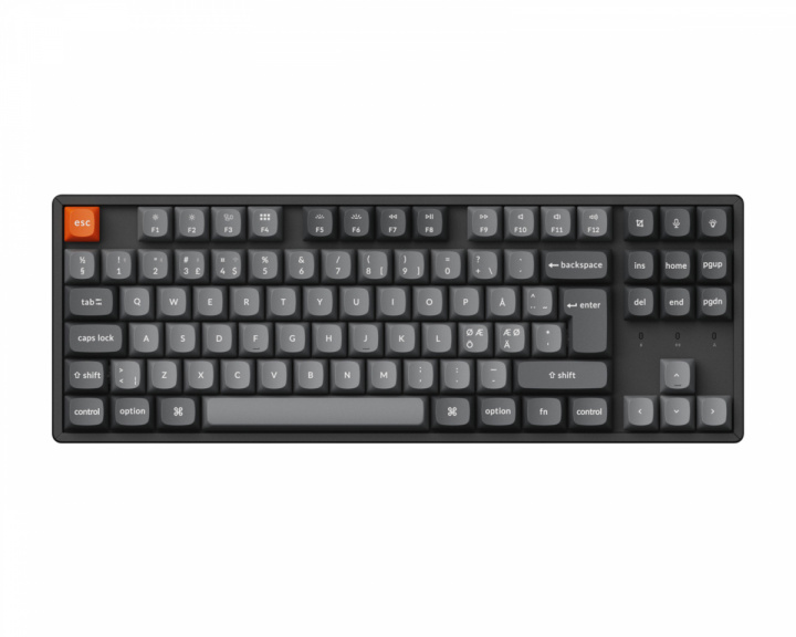 Keychron K8 MAX Langaton Pelinäppäimistö Hot-Swap [Super Brown]