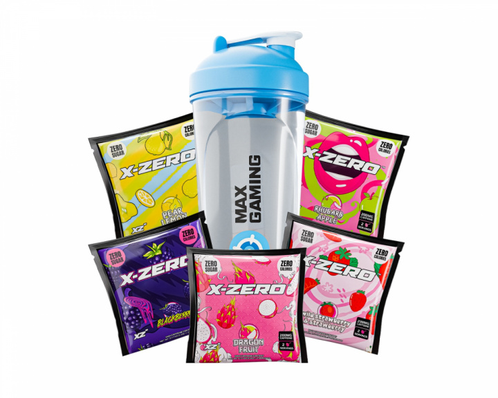 X-Gamer X-Zero 2nd Sample Pack + Shaker (10 Servings)