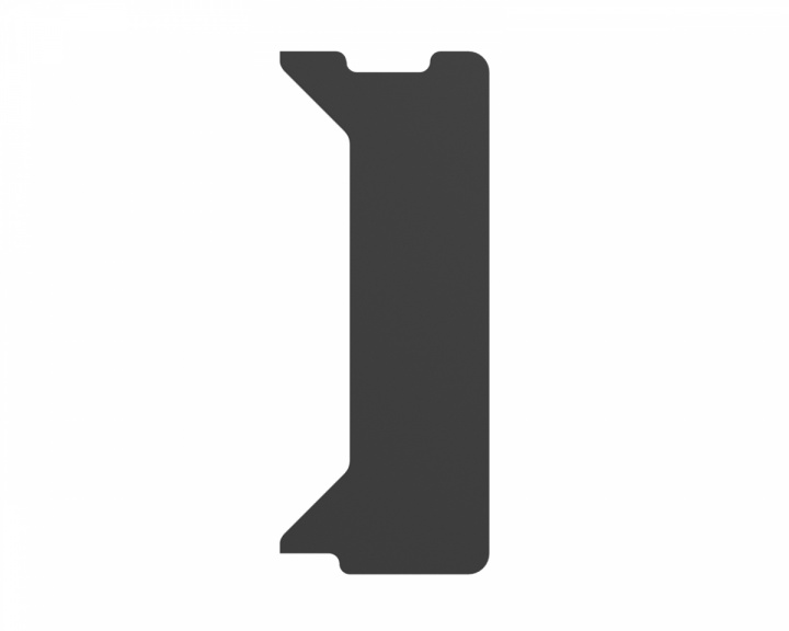Genesis Pöytälevy 30cm Oikea varten Holm Modular - Musta