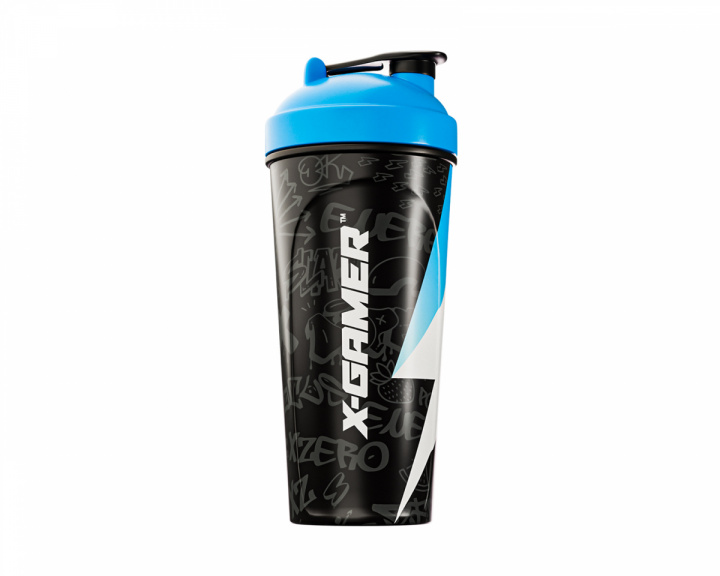 X-Gamer X-Zero Shaker 700ml - Musta & Sininen