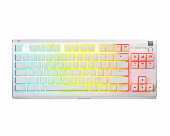 SteelSeries Apex 3 TKL RGB Pelinäppäimistö - Valkoinen
