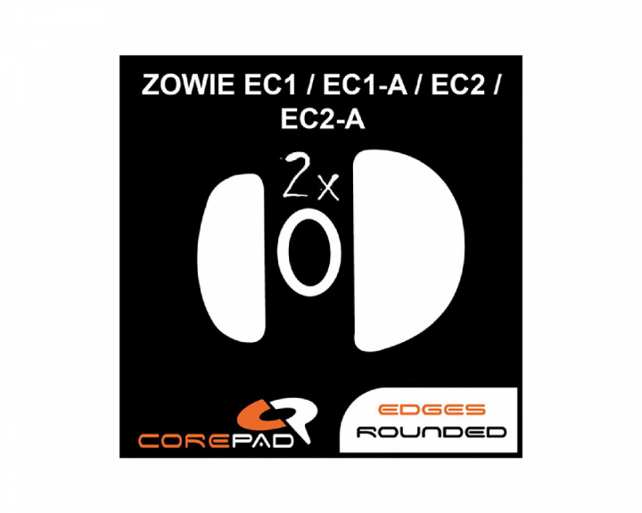 Corepad Skatez Zowie EC1/EC1-A/EC1-B DIVINA/EC1-C/EC2/EC2-A/EC2-B DIVINA/EC2-C/EC3-C -hiiren vaihtotassut