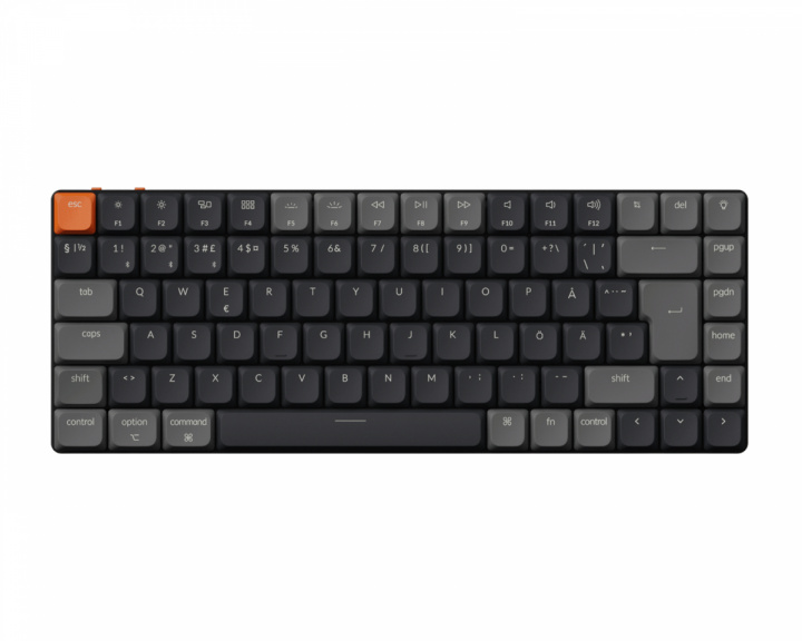Keychron K2 V3 QMK RGB Hot Swap Alumiininen Näppäimistö [Gateron Low Profile 2.0 Brown]