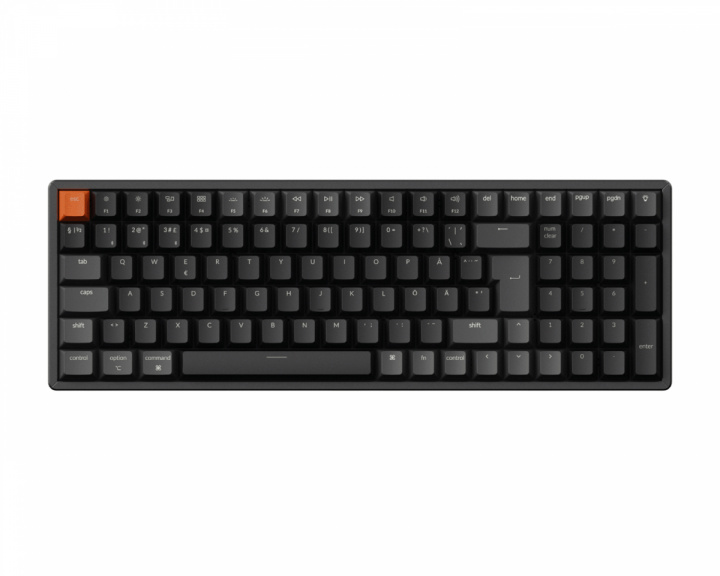 Keychron K4 V3 QMK RGB Hot Swap Aluminium Näppäimistö [Keychron Super Red]