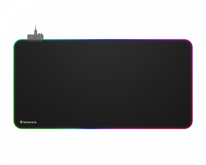 Genesis Boron 500 RGB Hiirimatto - XXL - Musta