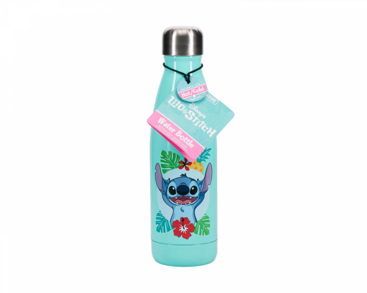Paladone Stitch Metal Water Bottle - 460ml -metallinen juomapullo